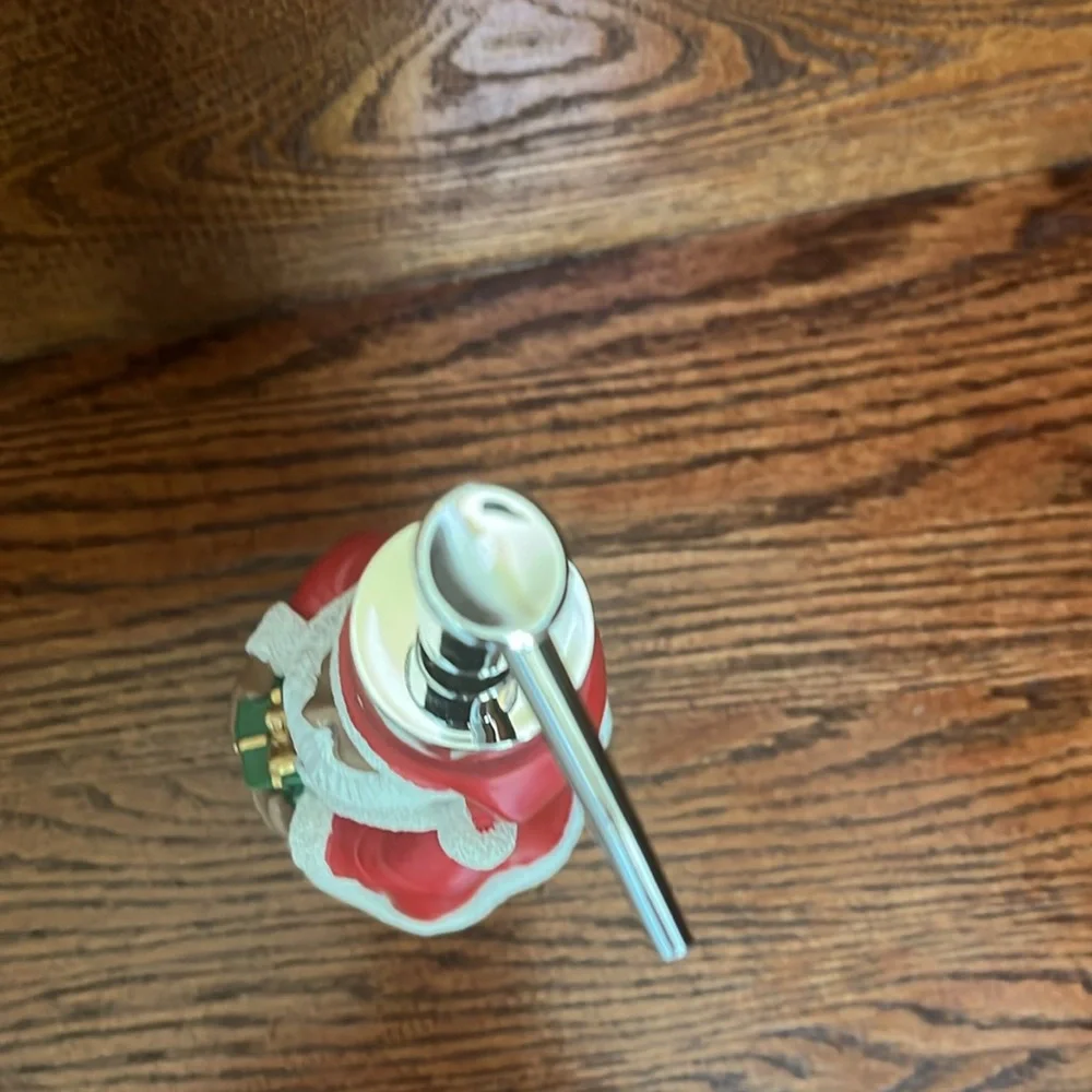 African American Santa Father Christmas Holiday Soap Dispenser
